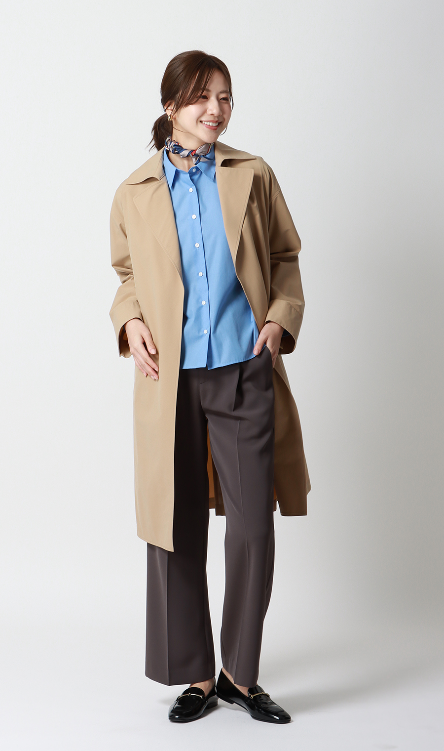 タイロッケンコート【ダントツ撥水】 ベージュ M