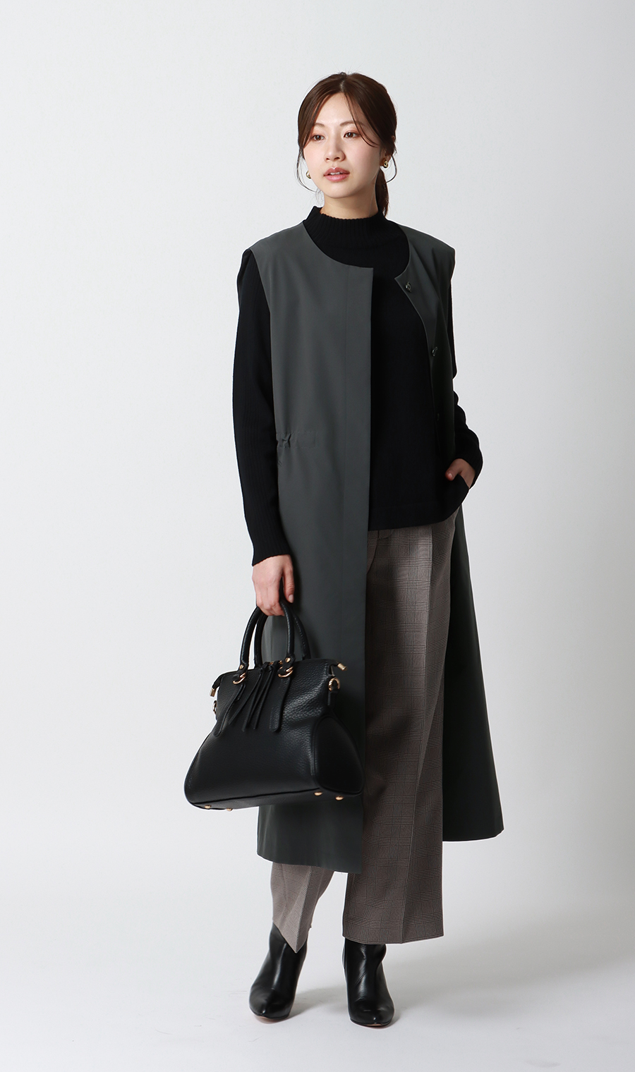 マルチウェイコート【トレンチ】 グレー S