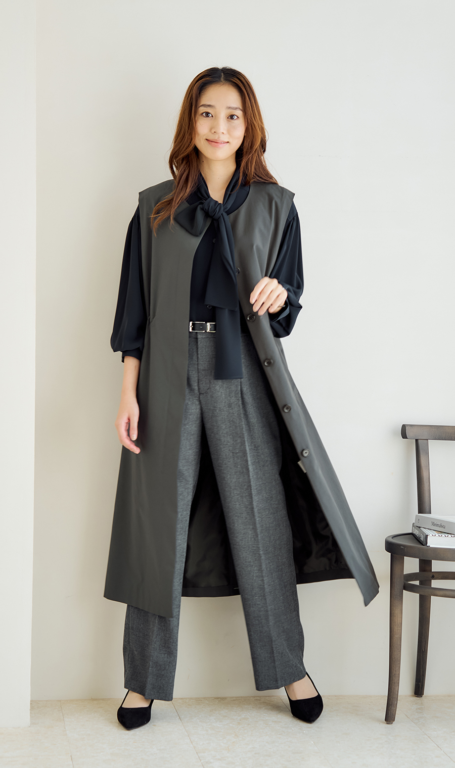マルチウェイコート【トレンチ】 グレー S