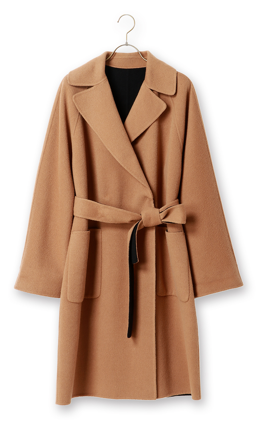 リブドロワリバーコート 上品に羽織れる】リバーミドルコート | RIVE DROITE(リヴドロワ