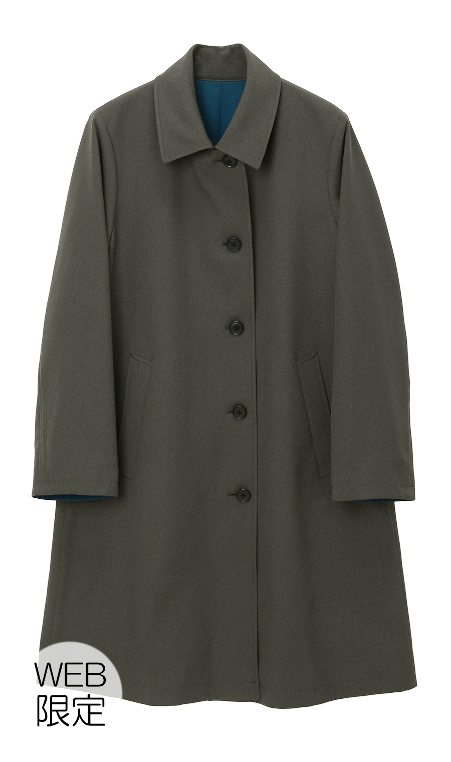 リバーシブルコート《WEB限定》 グレー S