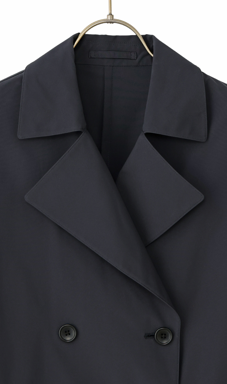 ゼロプレッシャートレンチコート【ミドル丈】 チャコール M