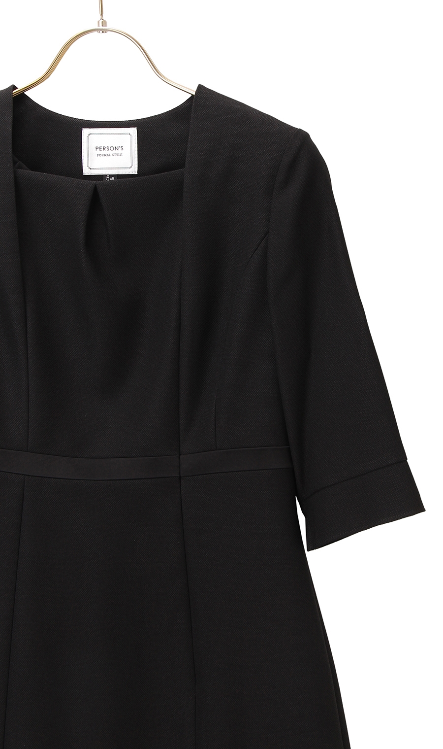 ノーカラーアンサンブル《クイーン》 ブラック 17