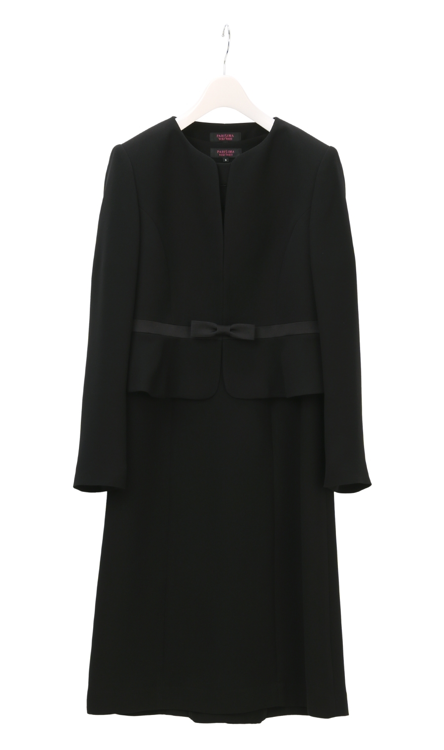 ノーカラーアンサンブル【クイーン】 ブラック 17