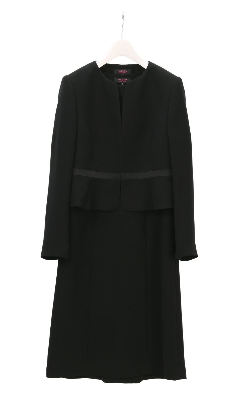 ノーカラーアンサンブル【クイーン】 ブラック 17