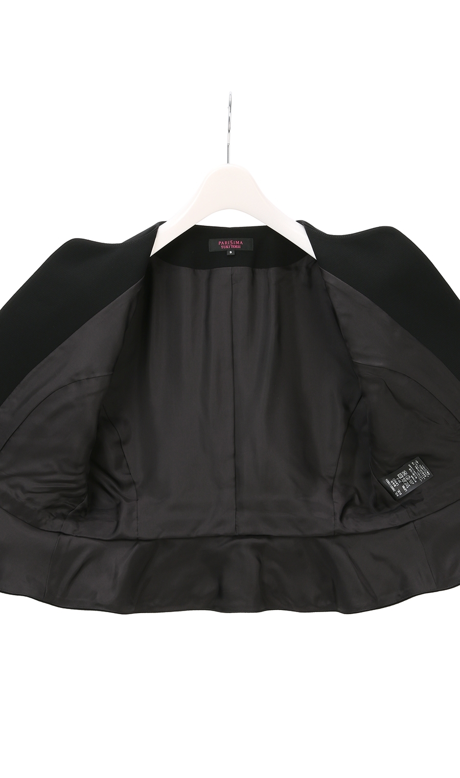 ノーカラーアンサンブル【クイーン】 ブラック 17