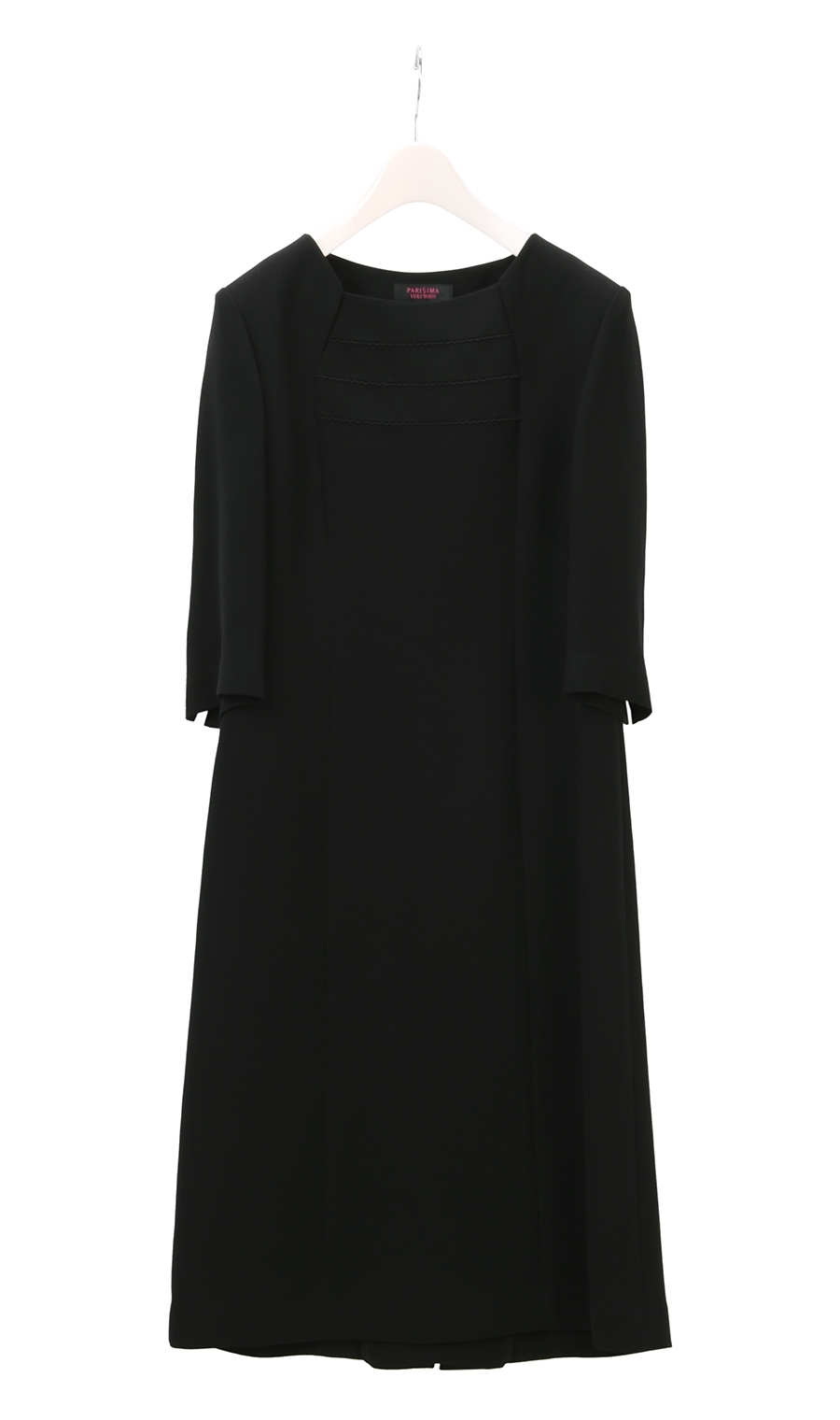 ノーカラーアンサンブル【クイーン】 ブラック 17