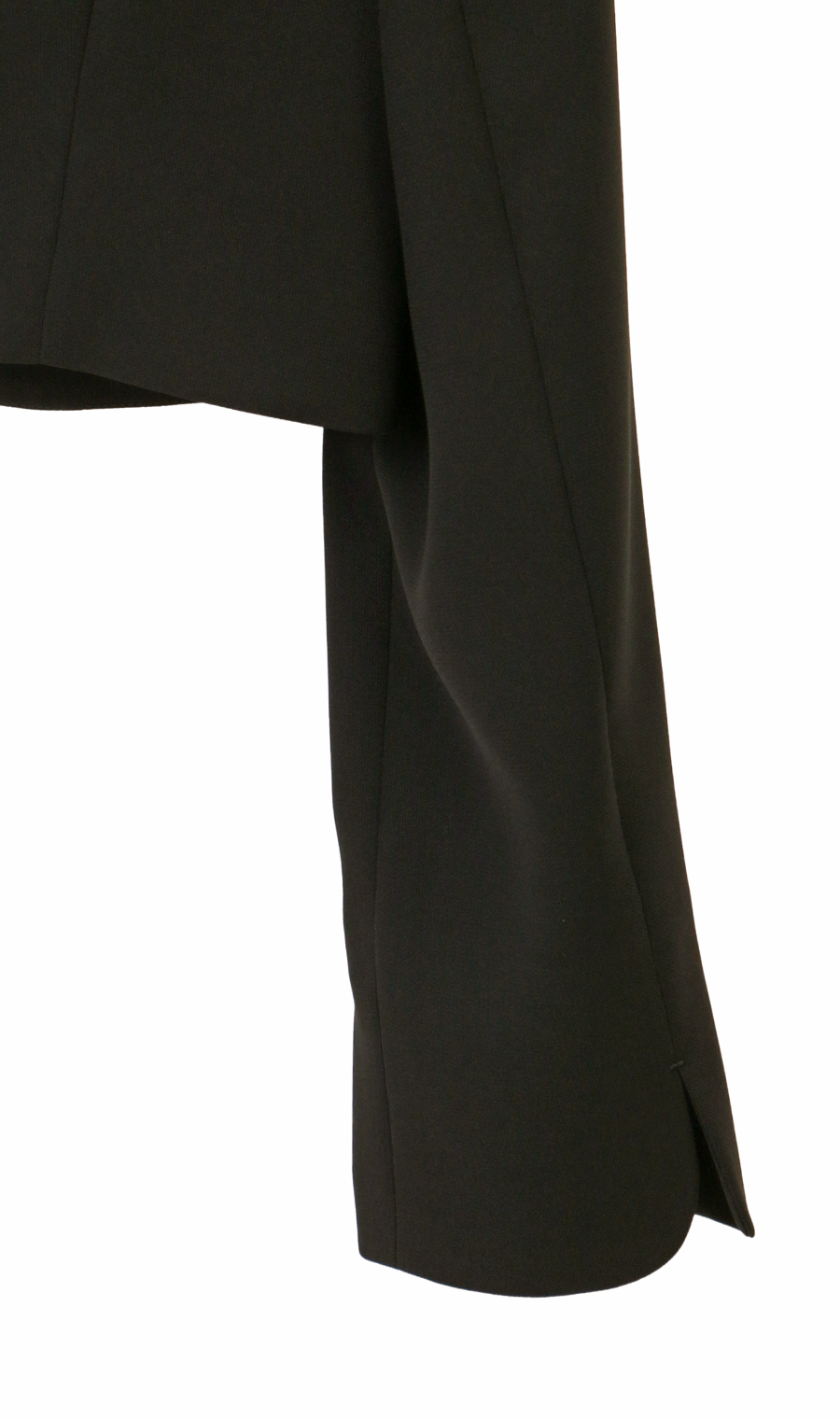 襟付きボレロアンサンブル ブラック 5号