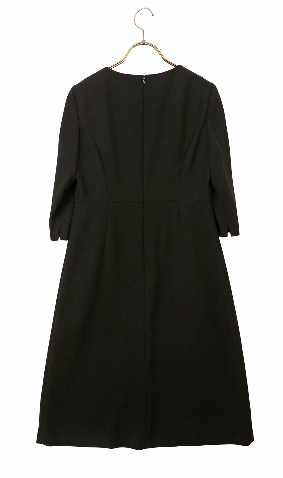 襟付きボレロアンサンブル ブラック 5号