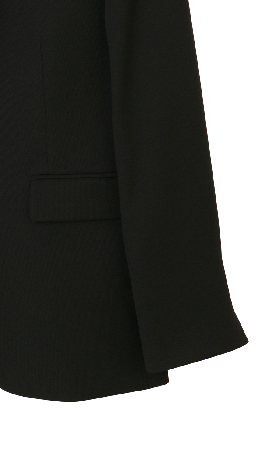 Vカラーフォーマルスーツ【3点セット】【ウォッシャブル】【裾上げ済み】 ブラック 9号