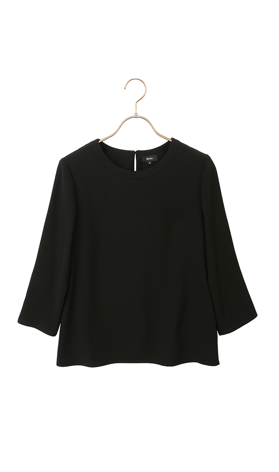 Vカラーフォーマルスーツ【3点セット】【ウォッシャブル】【裾上げ済み】 ブラック 9号