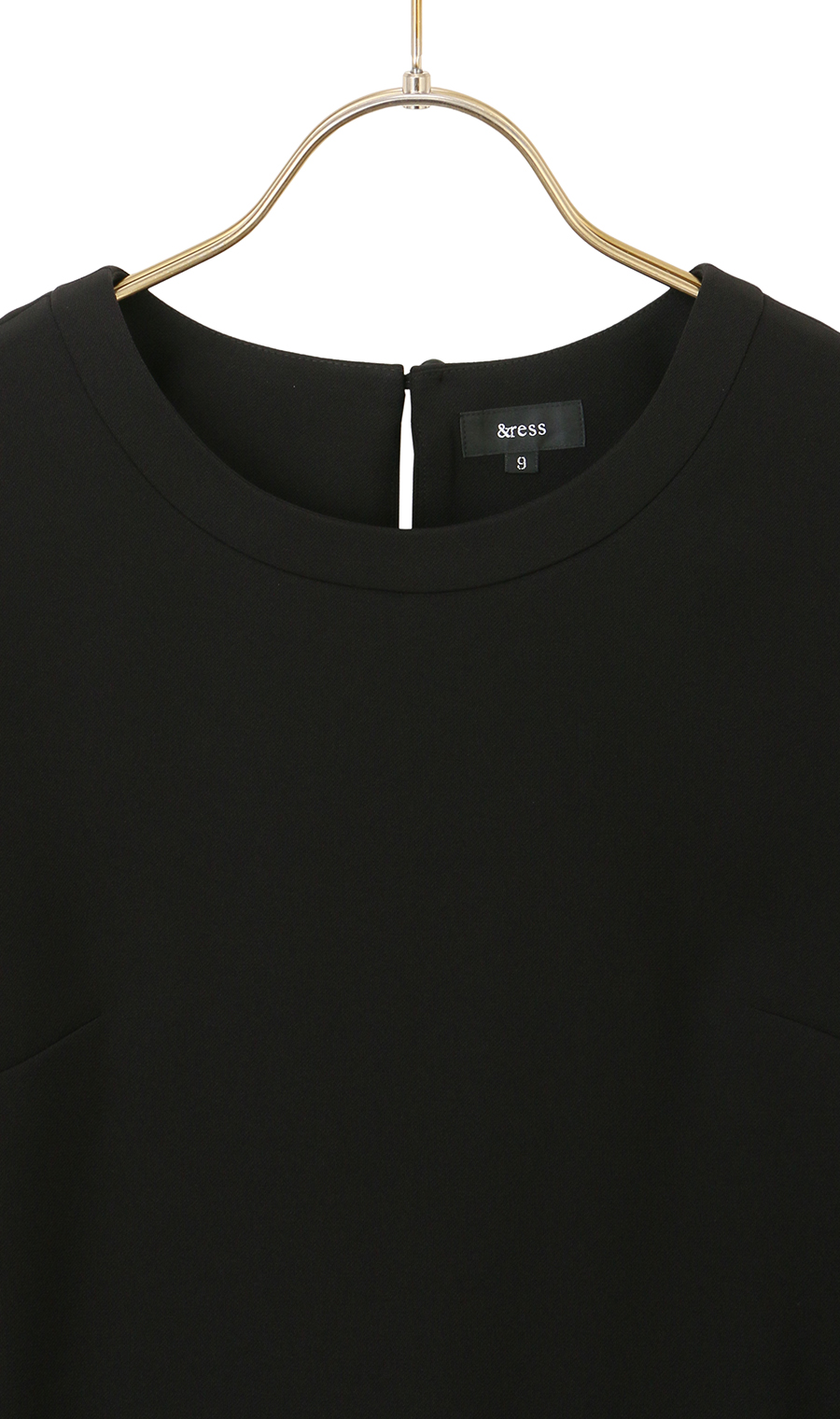 Vカラーフォーマルスーツ【3点セット】【ウォッシャブル】【裾上げ済み】 ブラック 9号