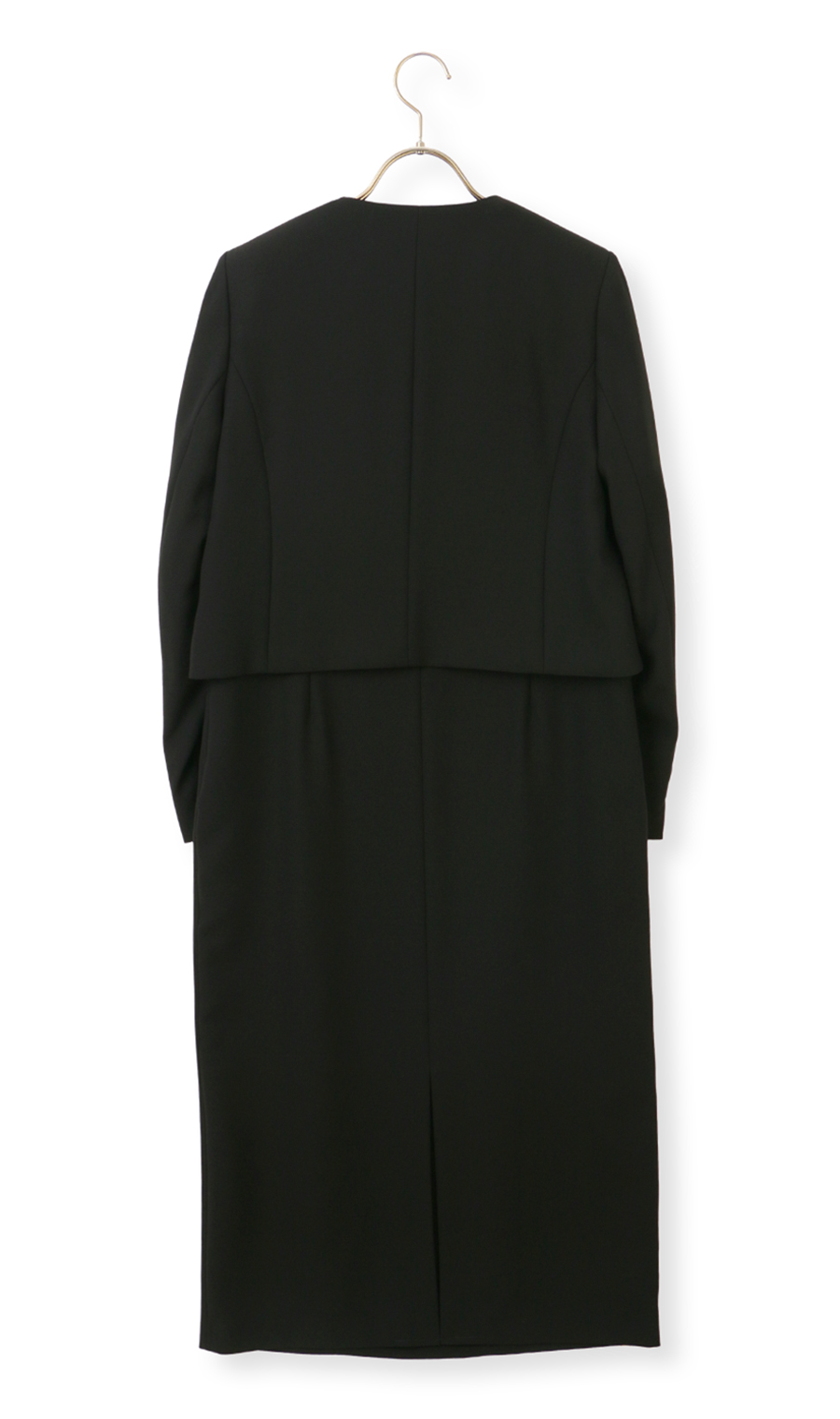 ノーカラーアンサンブル ブラック 7号