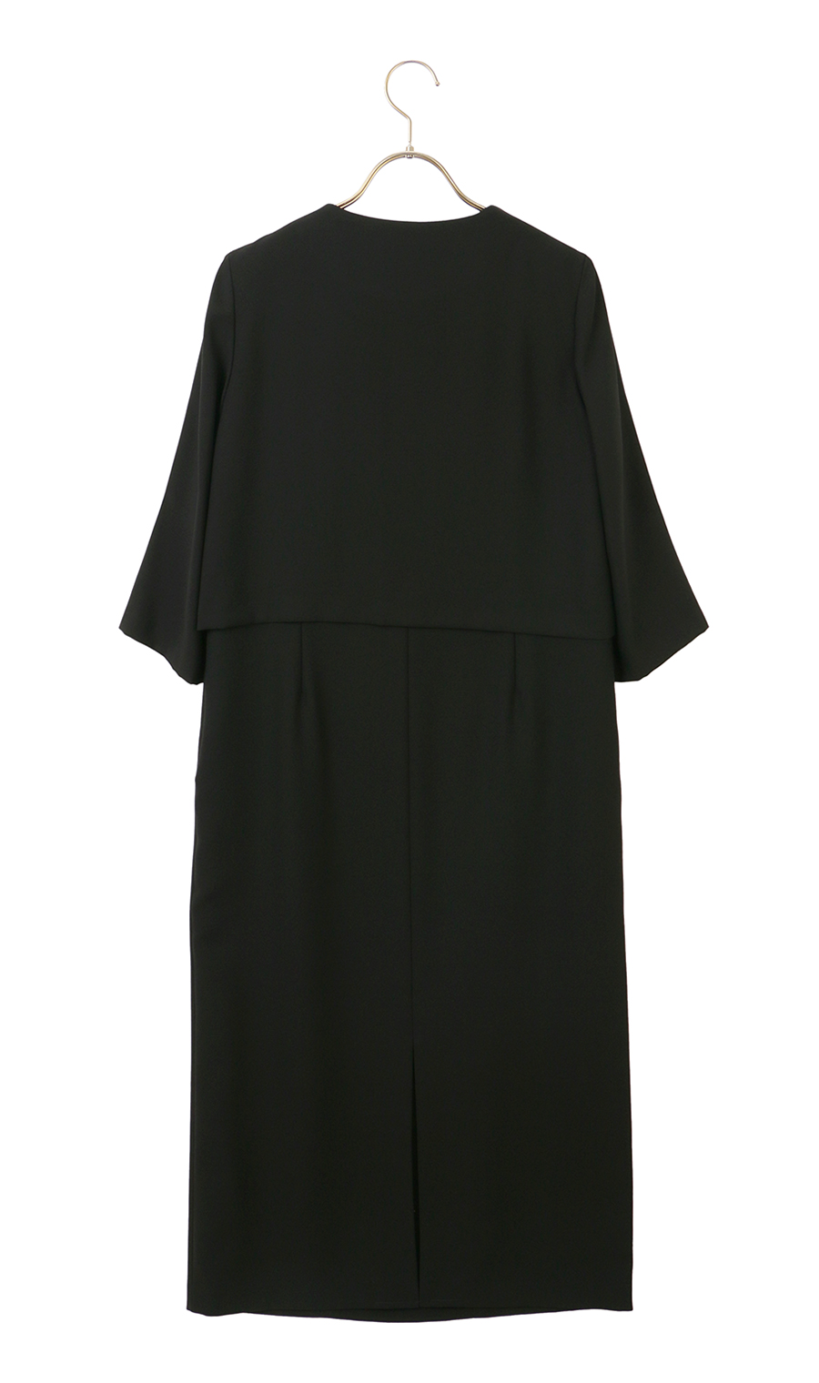 ノーカラーアンサンブル ブラック 7号