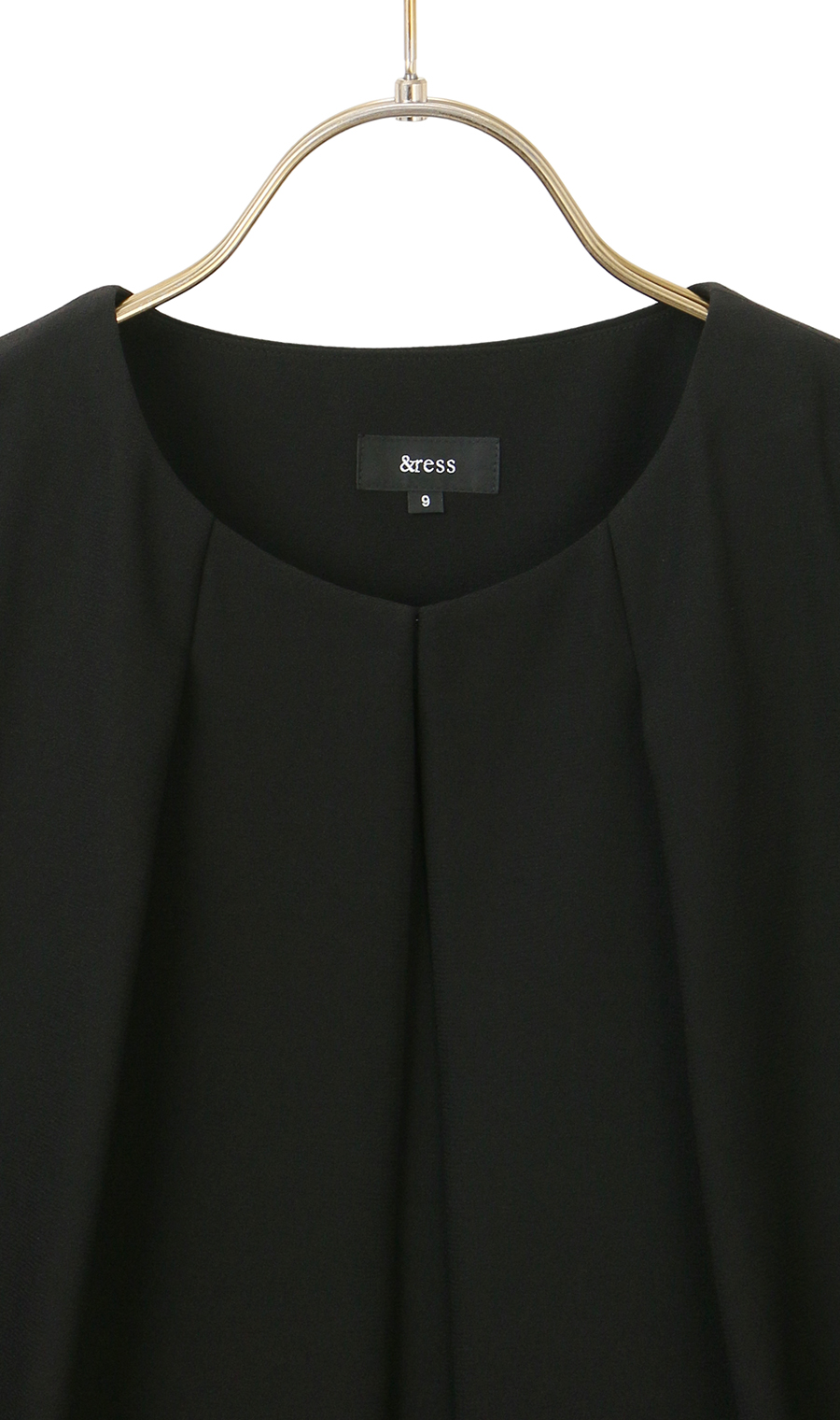 ノーカラーアンサンブル ブラック 7号