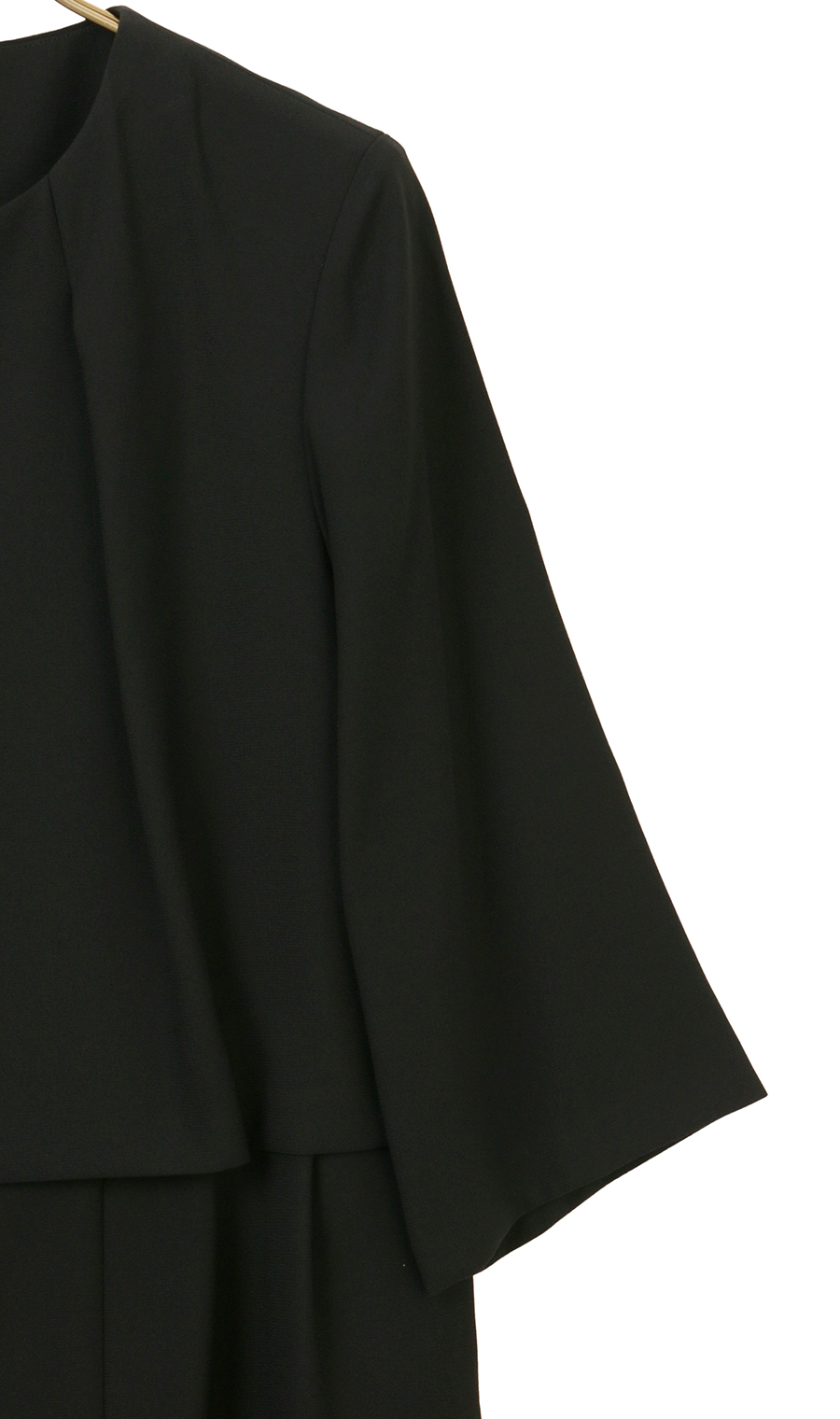 ノーカラーアンサンブル ブラック 7号