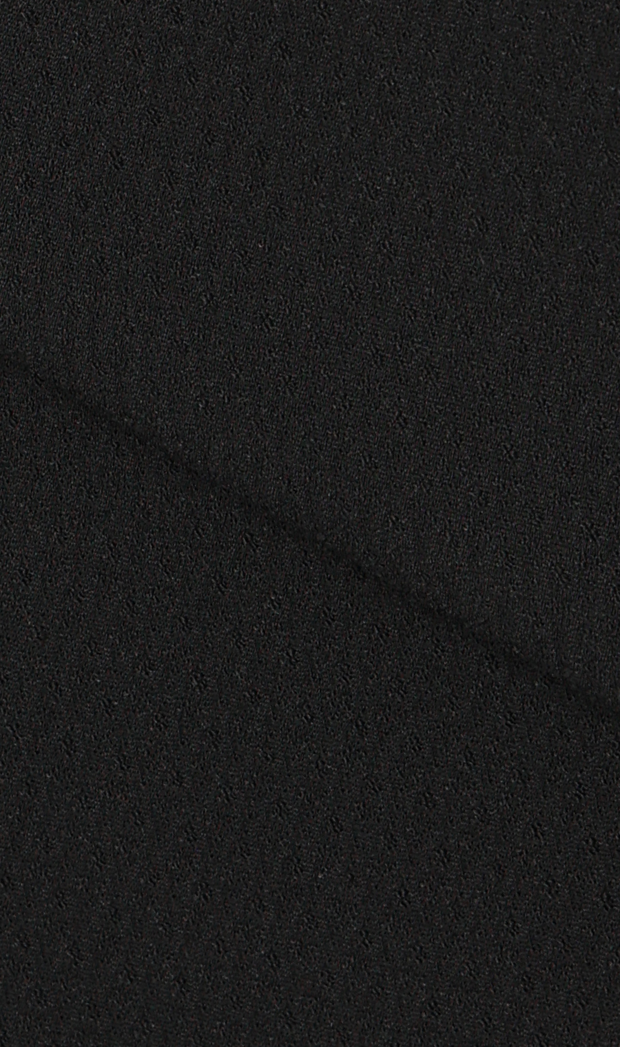 タックフリルカラーアンサンブル【前開き】【米沢織】 ブラック 9号