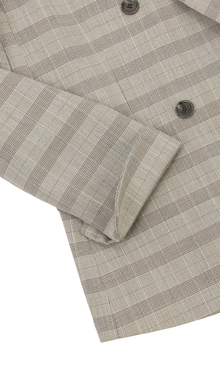 【訳アリ商品】4ボタンダブルジャケット【セットアップ着用可】 ベージュ 9号