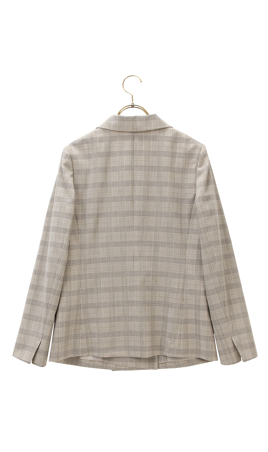 【訳アリ商品】4ボタンダブルジャケット【セットアップ着用可】 ベージュ 9号