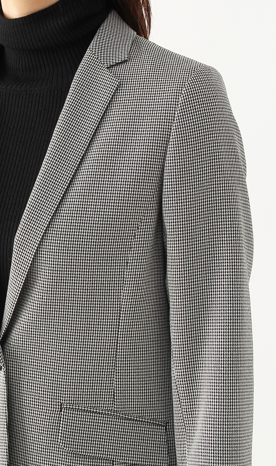 【訳アリ商品】1ボタンテーラードジャケット【セットアップ着用可】 グレー 5号