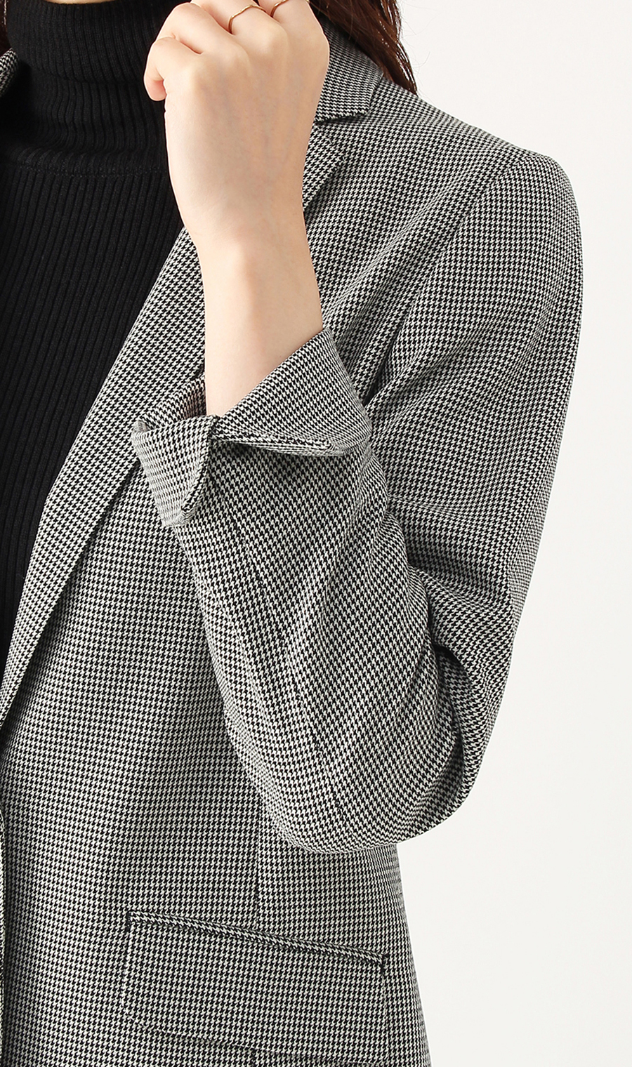 【訳アリ商品】1ボタンテーラードジャケット【セットアップ着用可】 グレー 5号