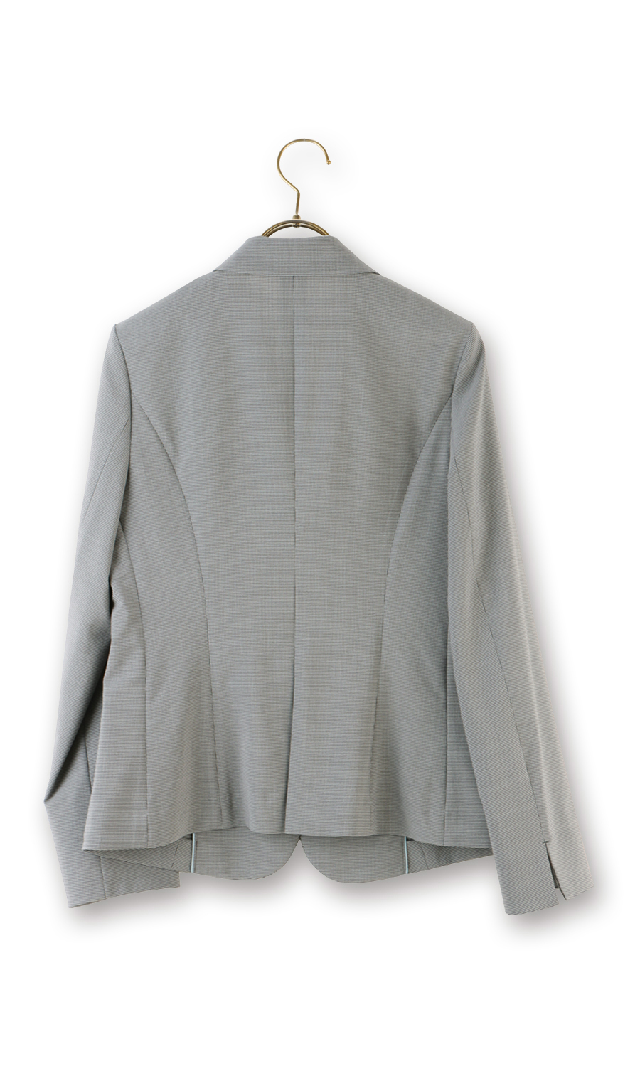 【訳アリ商品】1ボタンテーラードジャケット【セットアップ着用可】 グレー 5号