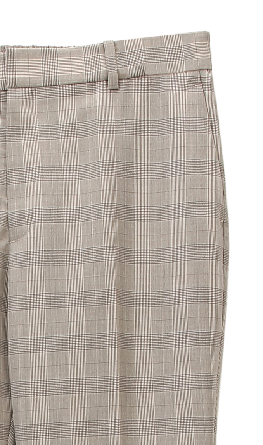 【訳アリ商品】ノータックテーパードパンツ【セットアップ着用可】【裾上げ済み】 ベージュ 7号