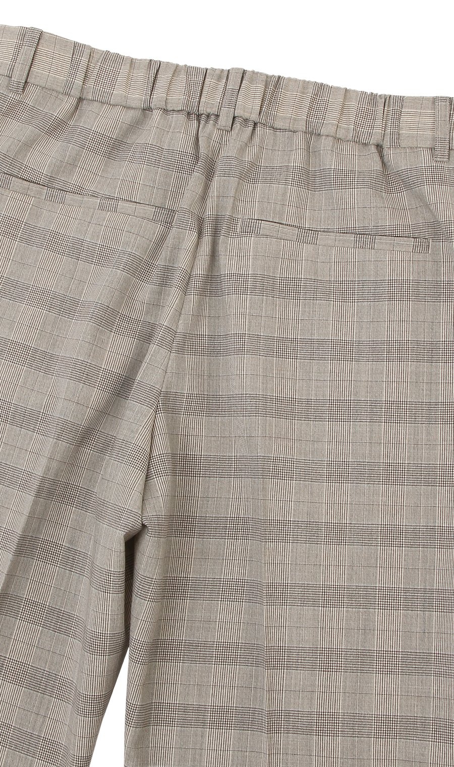 【訳アリ商品】ノータックテーパードパンツ【セットアップ着用可】【裾上げ済み】 ベージュ 7号