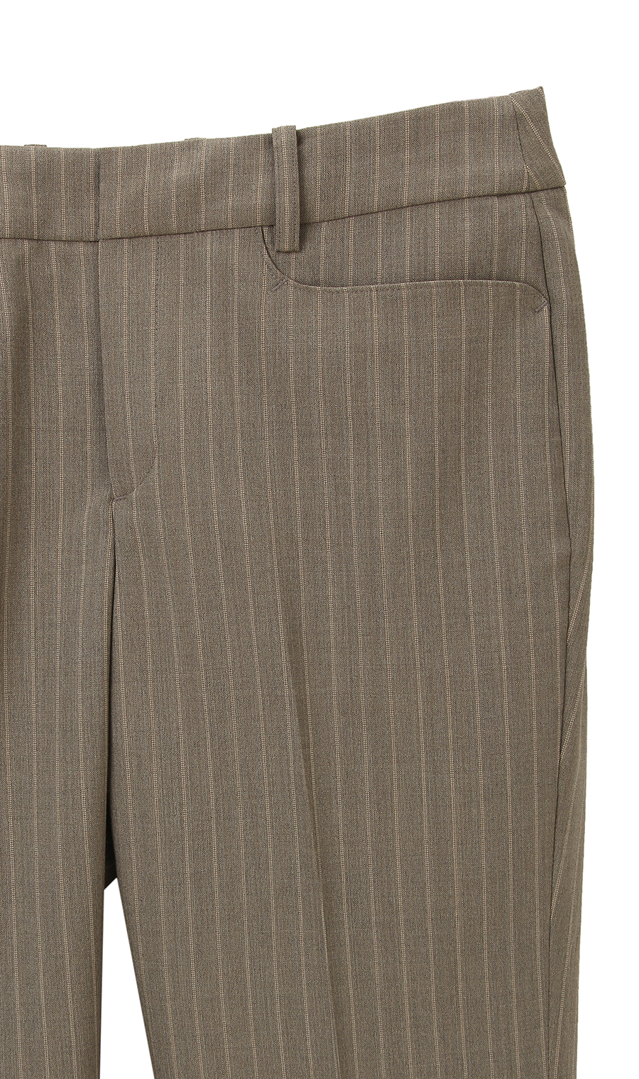 【訳アリ商品】テーパードパンツ【セットアップ着用可】【ウォッシャブル】【裾上げ済み】 ベージュ 21号