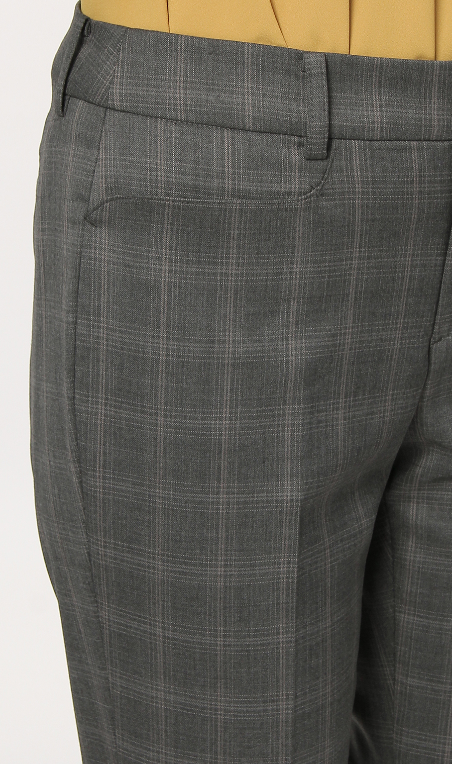 【訳アリ商品】テーパードパンツ【セットアップ着用可】【裾上げ済み】 グレー 21号