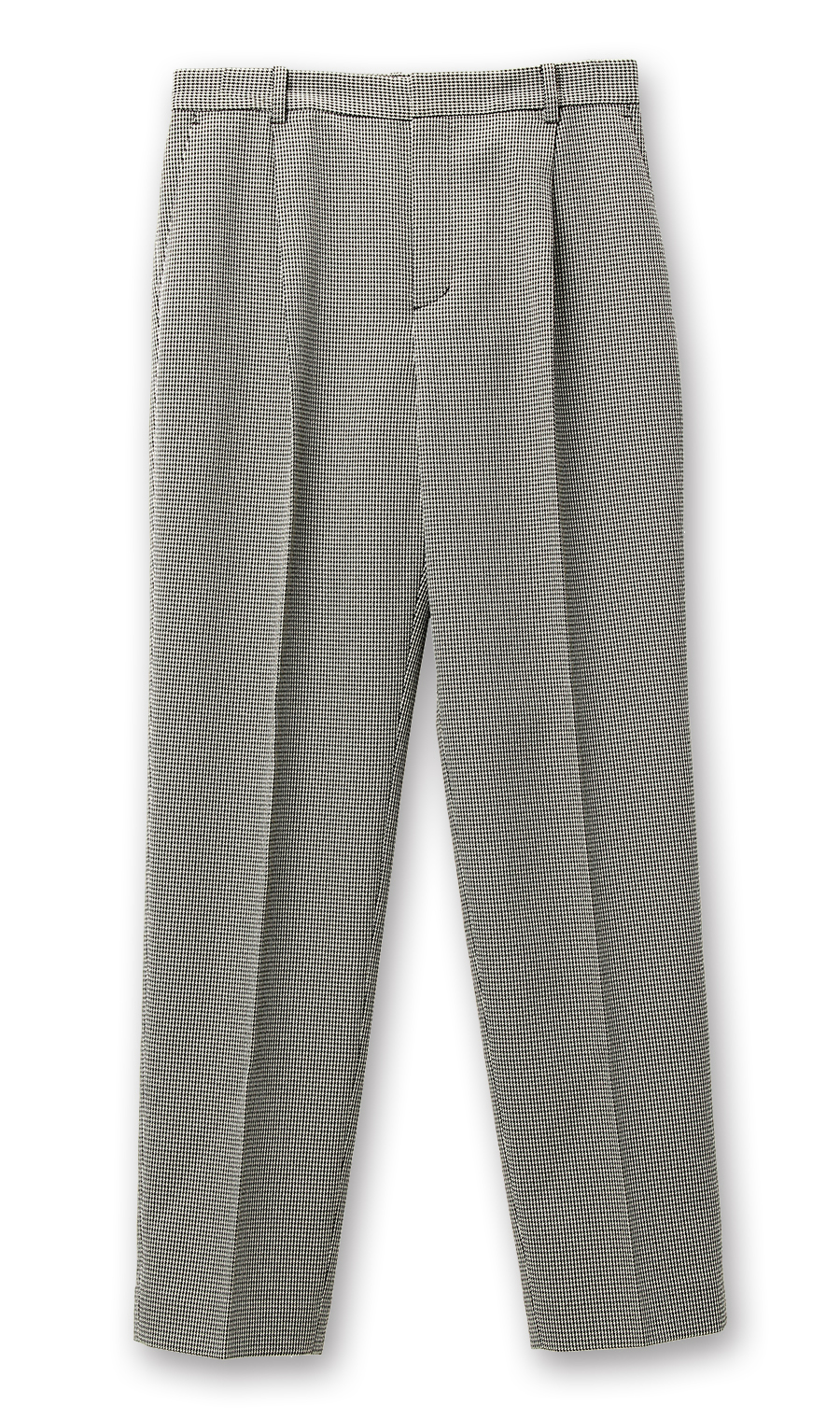 【訳アリ商品】ワンタックテーパードパンツ【セットアップ着用可】【裾上げ済み】 グレー 7号