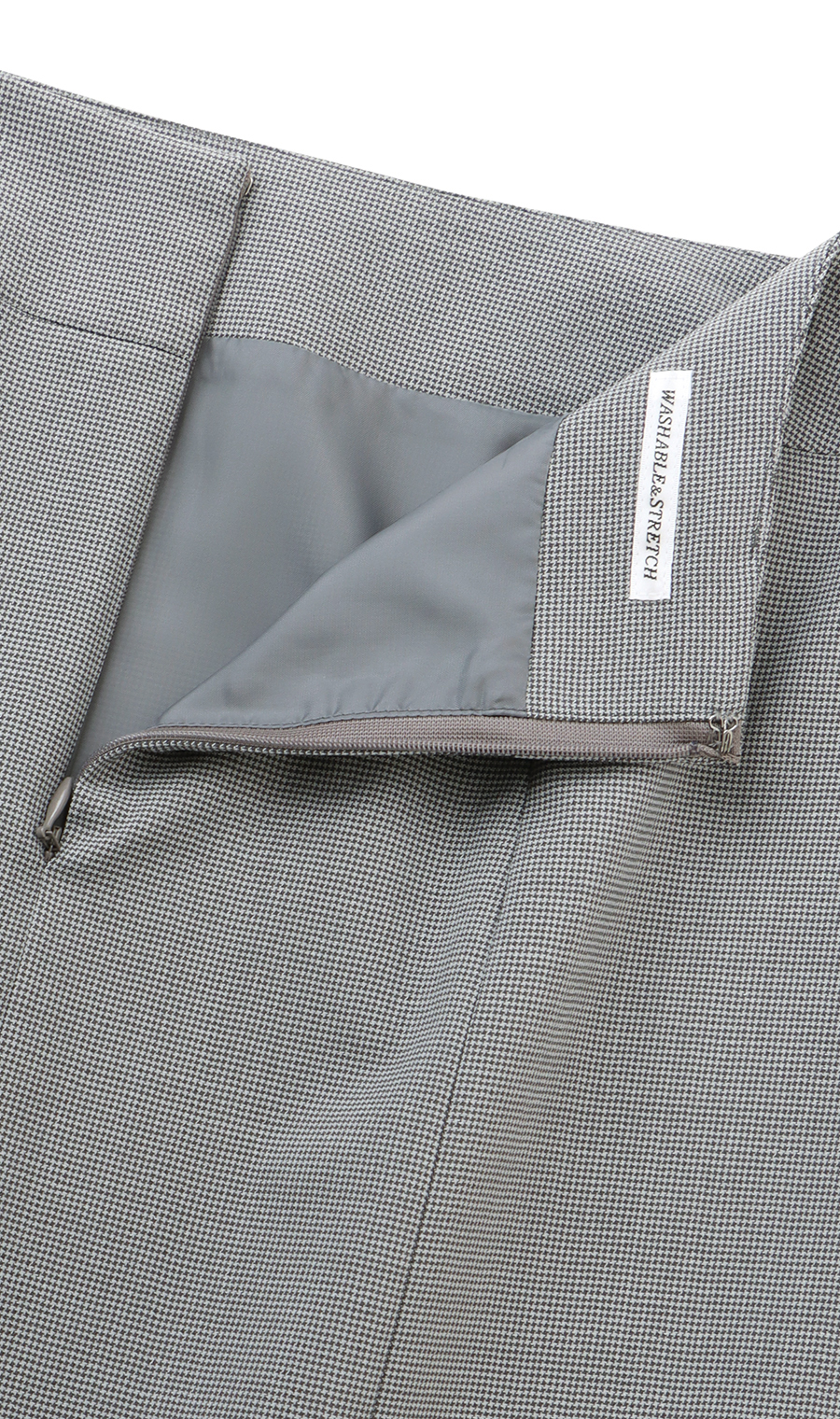 【訳アリ商品】タイトスカート【セットアップ着用可】 グレー 5号