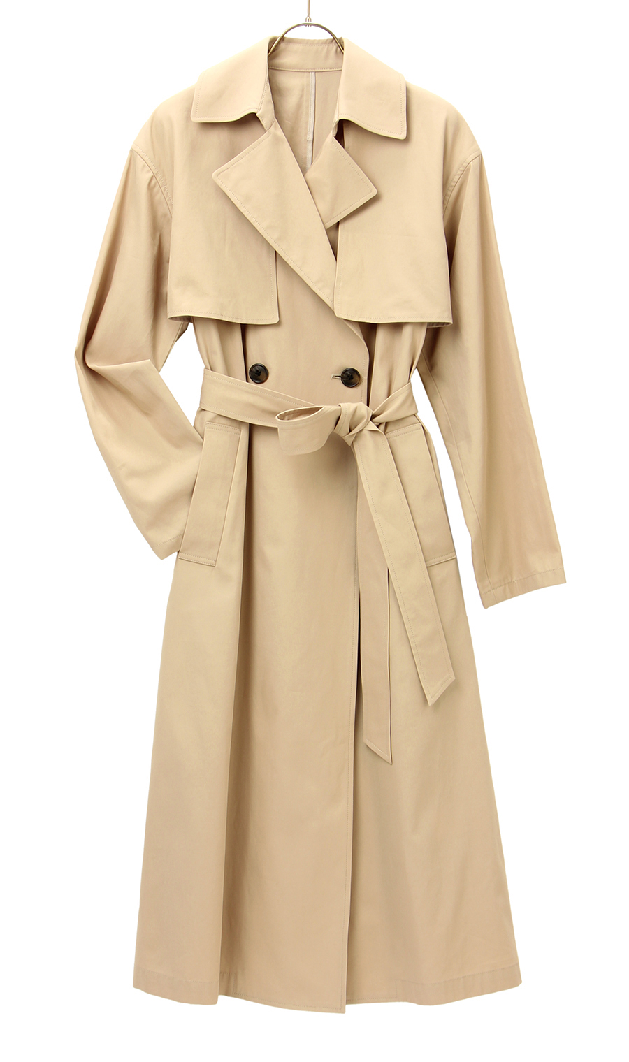 訳アリ商品】ロングトレンチコート【一枚仕立て】 (AWL22001-71