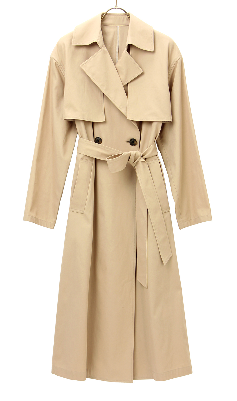 訳アリ商品】ロングトレンチコート【一枚仕立て】 (AWL22001-71