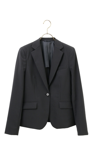 【訳アリ商品】1ボタンテーラードジャケット【セットアップ着用可】