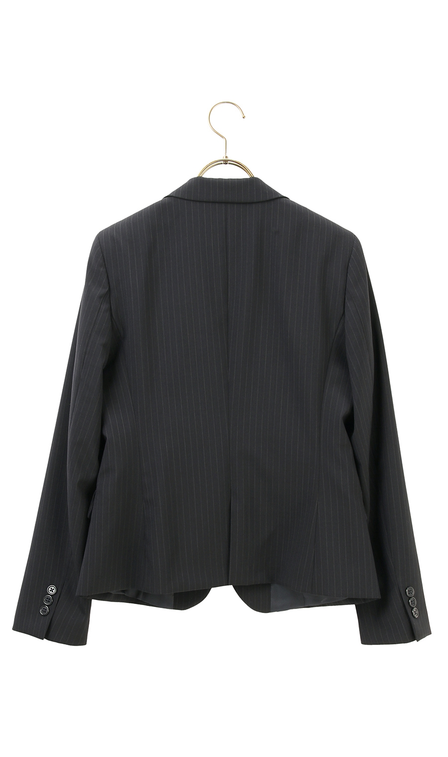 【訳アリ商品】1ボタンテーラードジャケット【セットアップ着用可】 ネイビー 5号