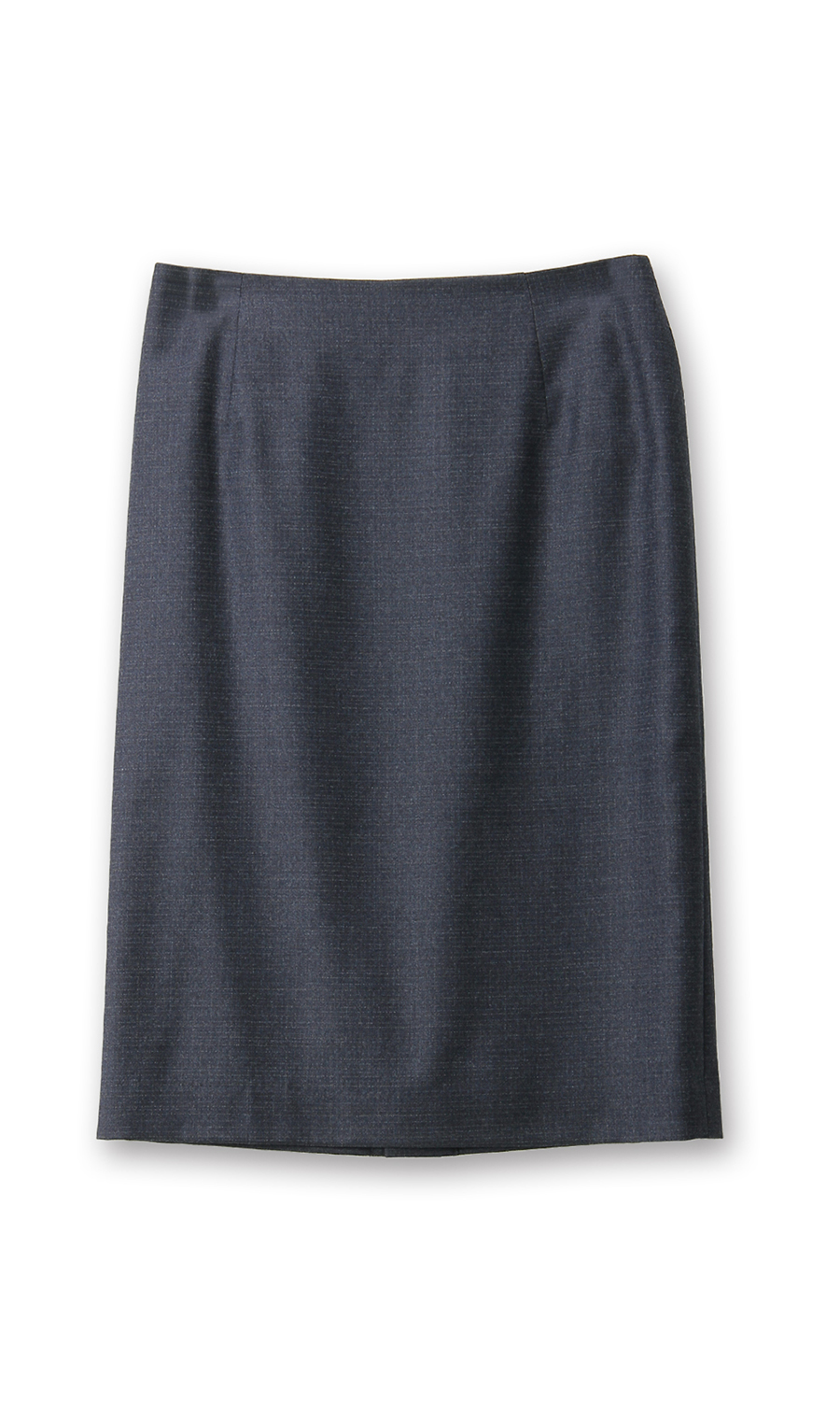 【訳アリ商品】タイトスカート【イタリア製生地使用】【セットアップ着用可】 ネイビー 7号