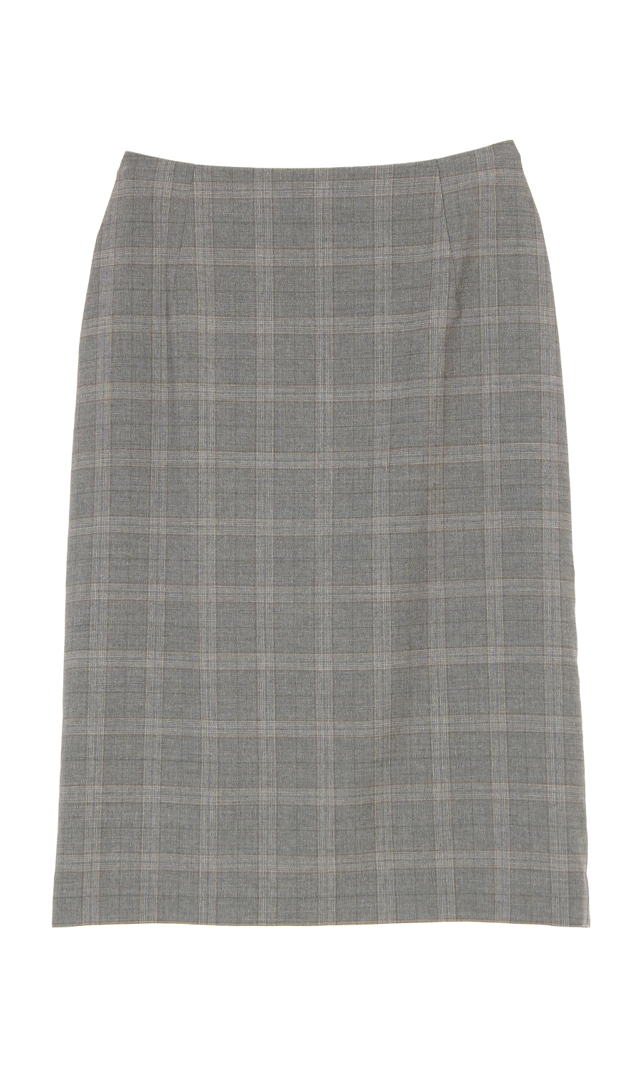 【訳アリ商品】タイトスカート【イタリア製生地使用】【セットアップ着用可】 グレー 5号