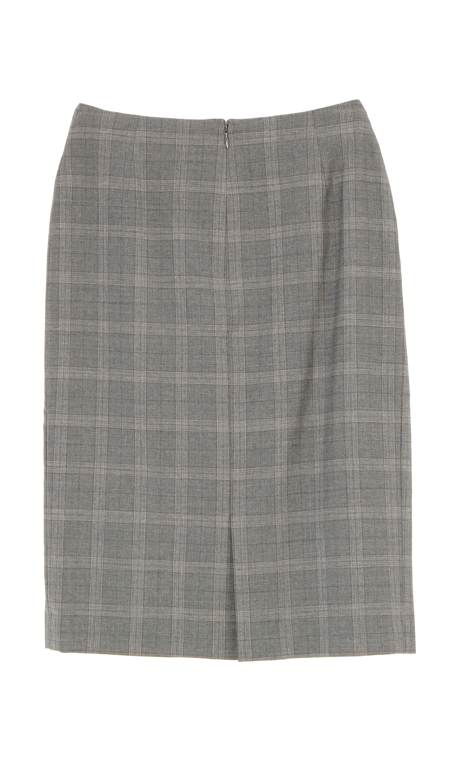 【訳アリ商品】タイトスカート【イタリア製生地使用】【セットアップ着用可】 グレー 5号