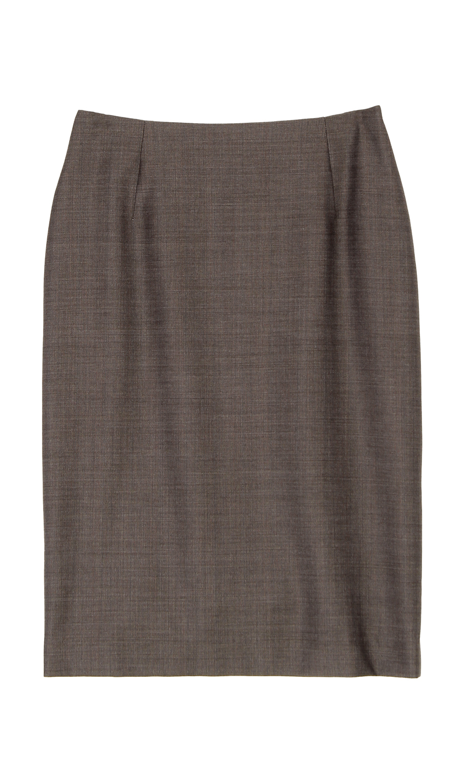 【訳アリ商品】タイトスカート【イタリア製生地使用】【セットアップ着用可】 ブラウン 17号