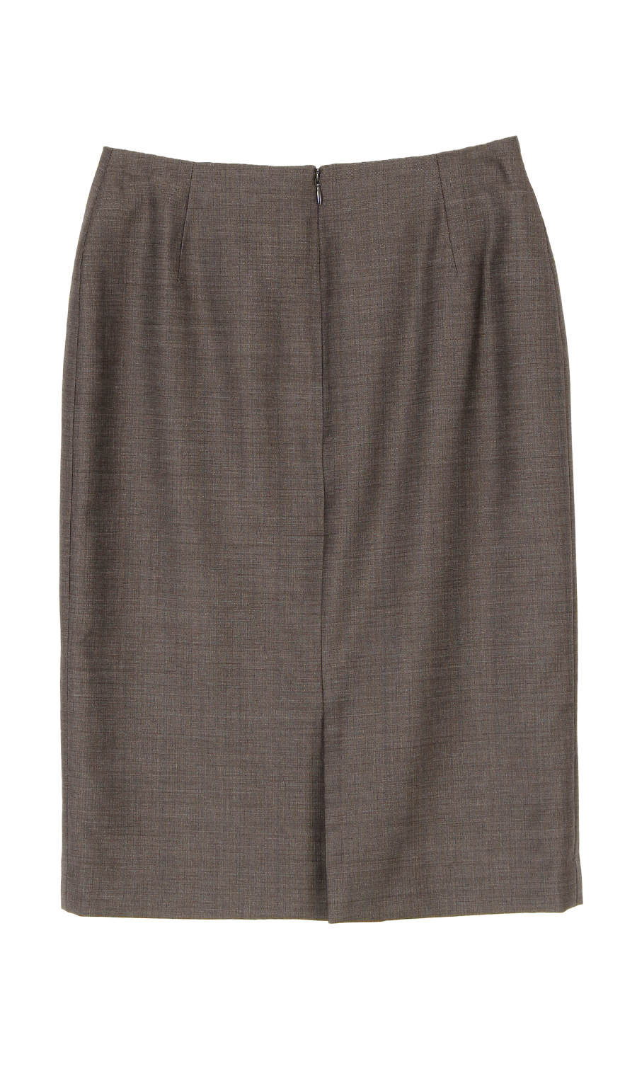 【訳アリ商品】タイトスカート【イタリア製生地使用】【セットアップ着用可】 ブラウン 17号