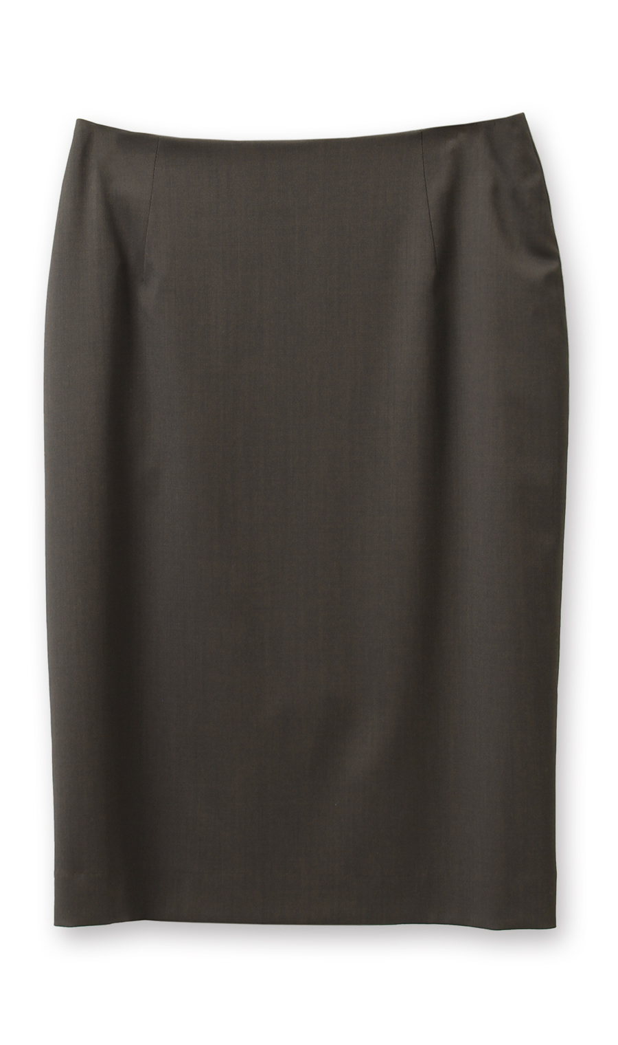 【訳アリ商品】タイトスカート【イタリア製生地使用】【セットアップ着用可】 ブラウン 7号