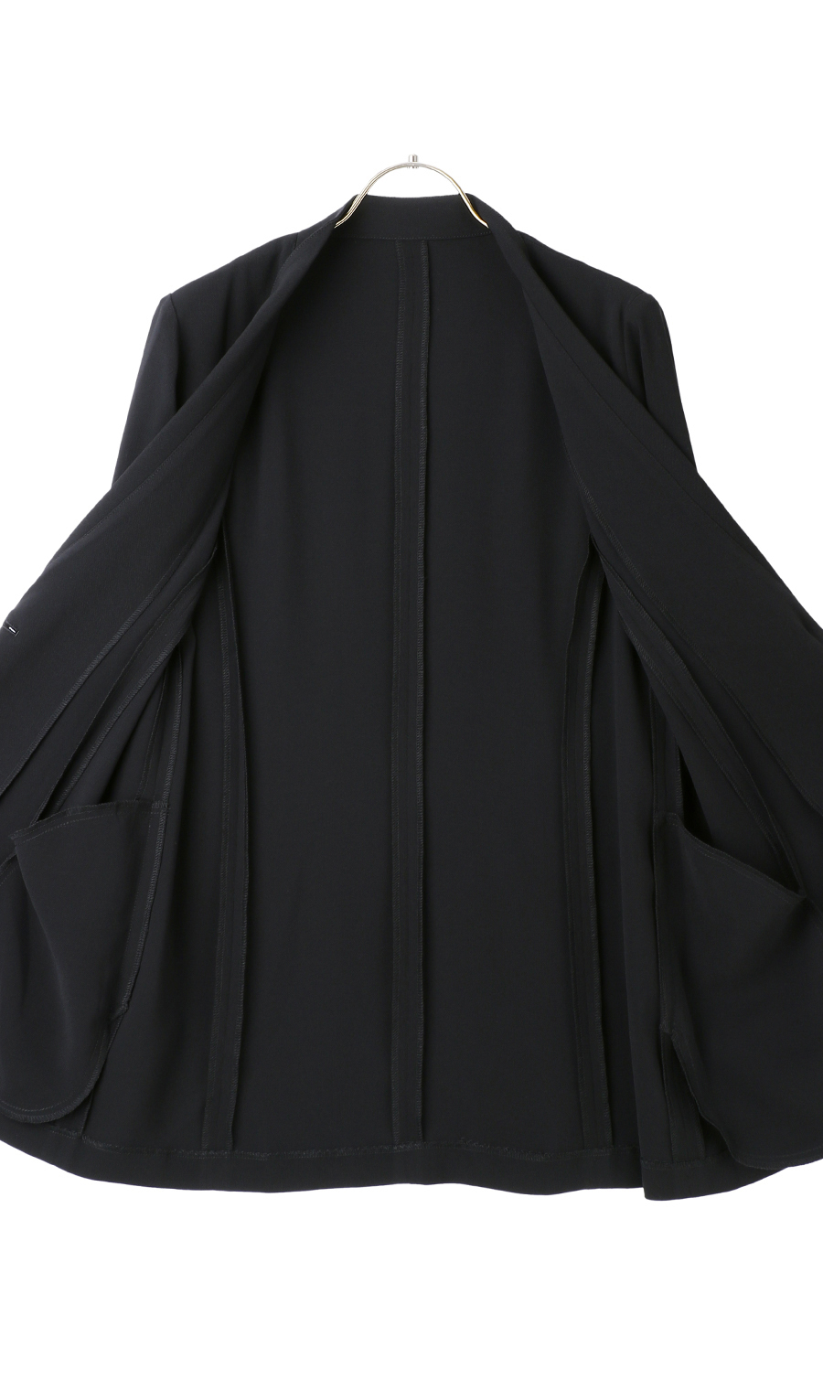 【訳アリ商品】ショールカラーフォーマルジャケット【セットアップ着用可】 ブラック M