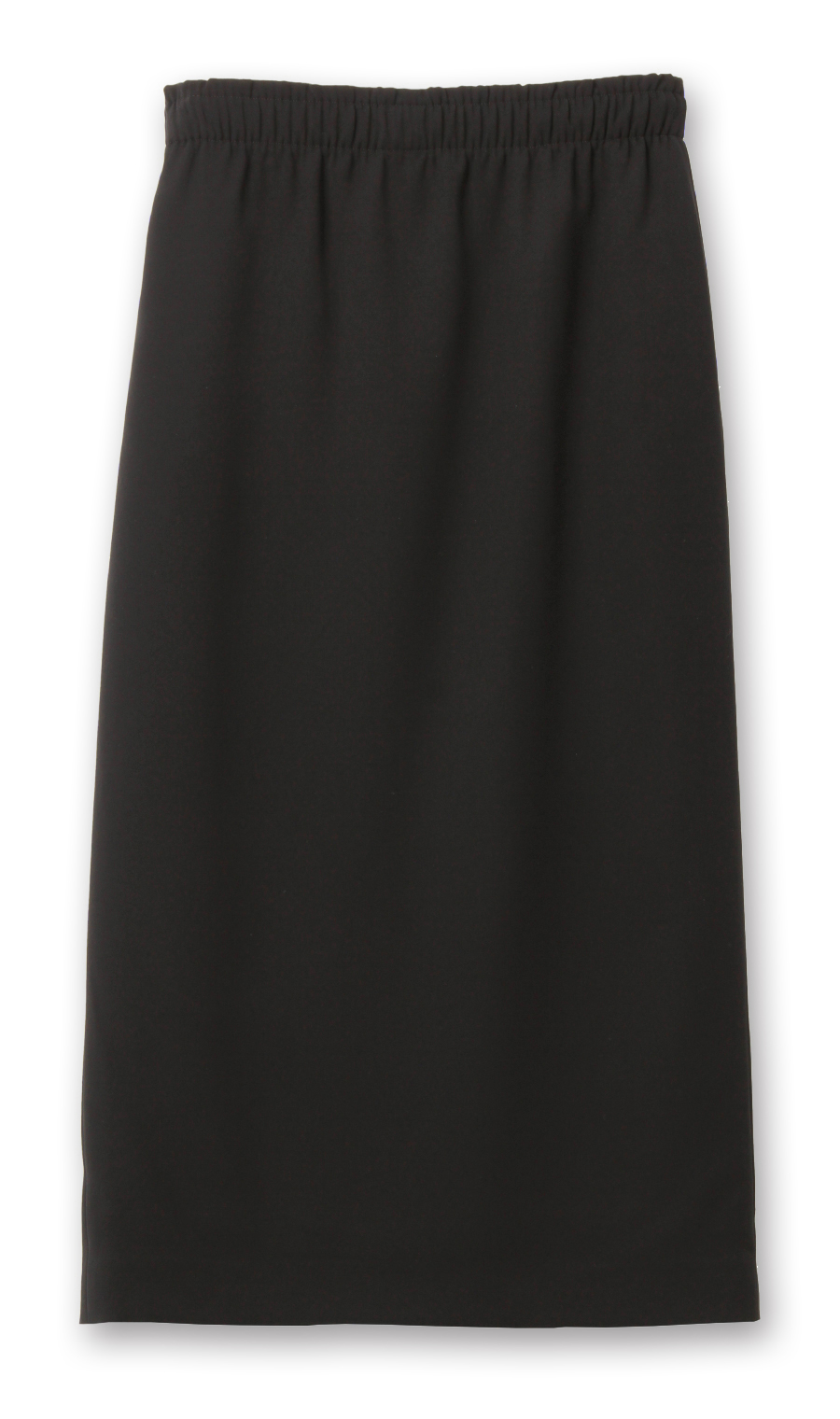 【訳アリ商品】ロングタイトフォーマルスカート【セットアップ着用可】 ブラック S