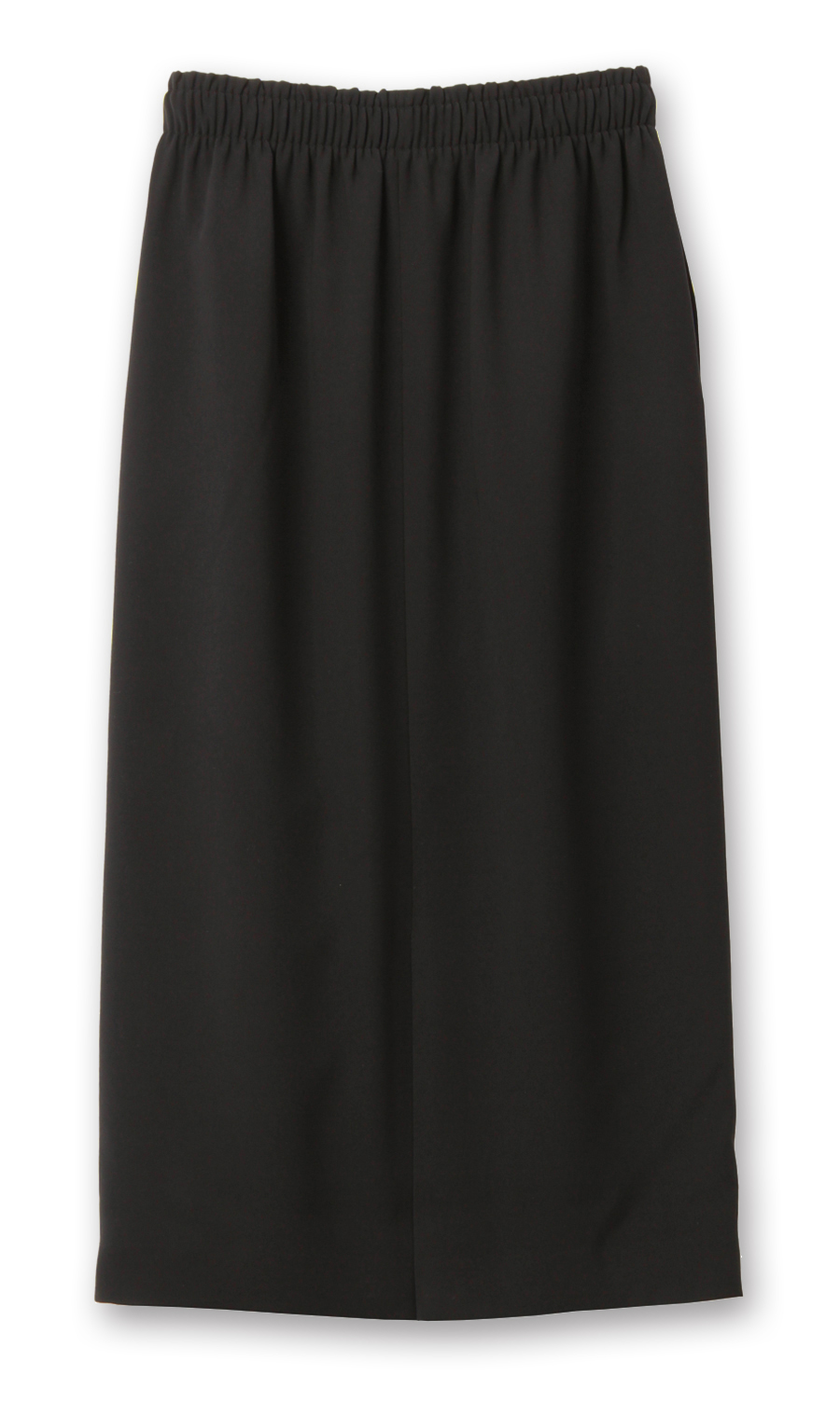 【訳アリ商品】ロングタイトフォーマルスカート【セットアップ着用可】 ブラック S