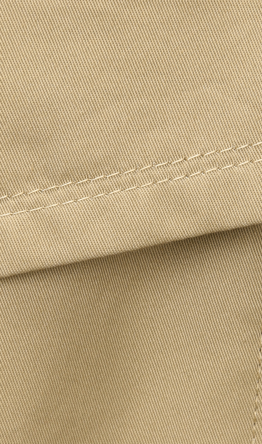 【訳アリ商品】ロング丈ダブルトレンチコート【撥水加工】 ベージュ 7号