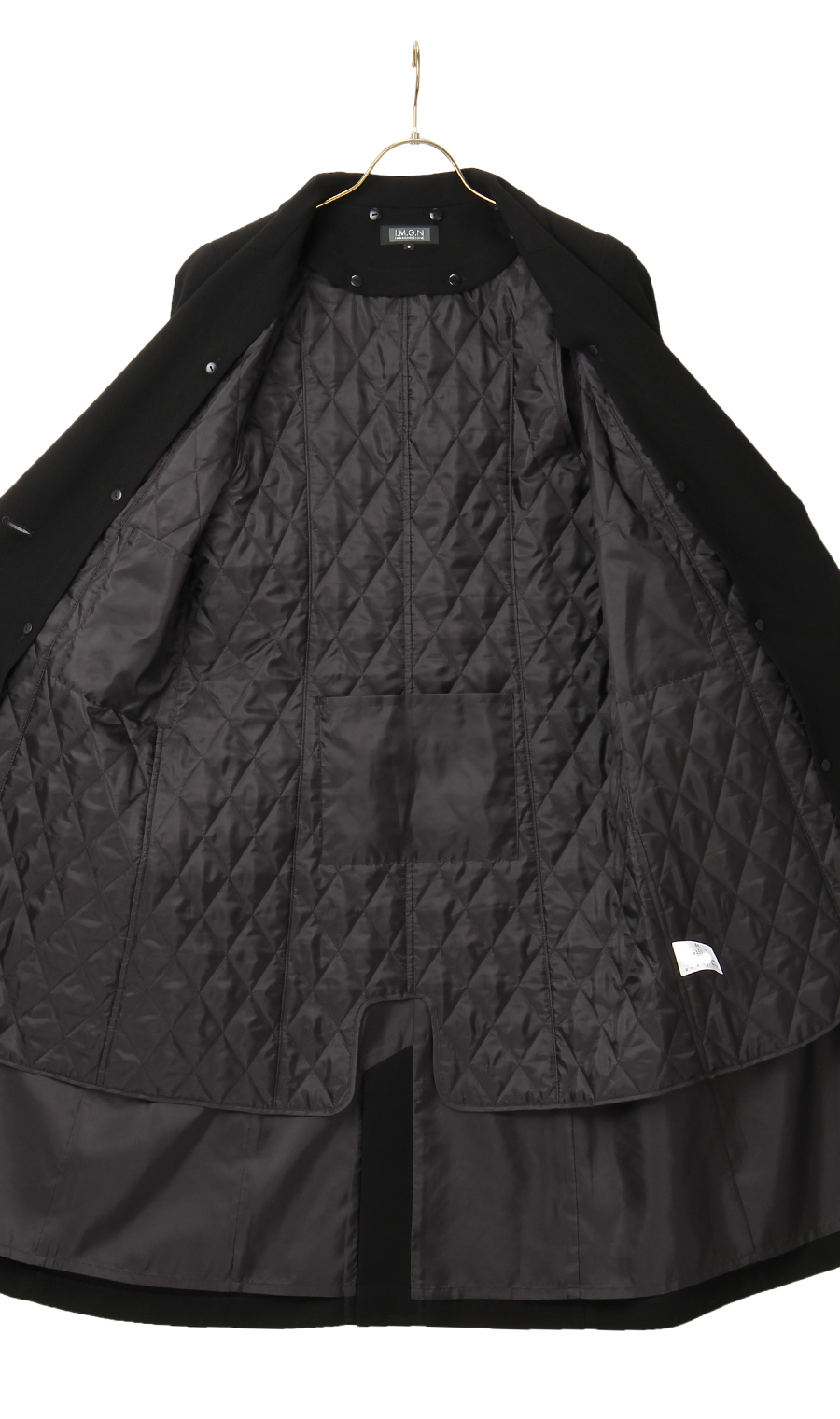 【訳アリ商品】チェスターコート【フォーマル対応コート】 ブラック 15号