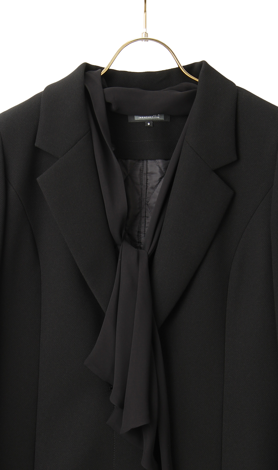 【訳アリ商品】チェスターコート【フォーマル対応コート】 ブラック 15号