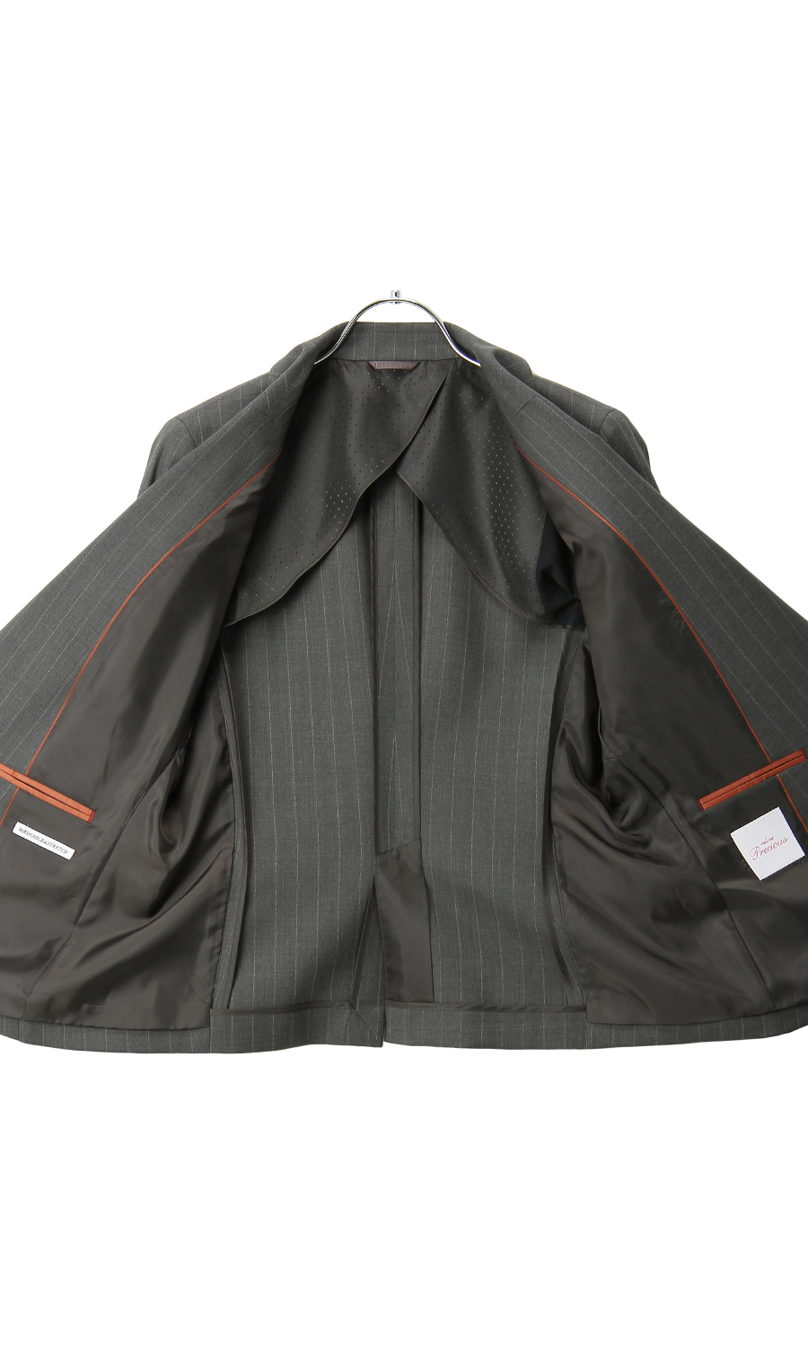 【訳アリ商品】1ボタンミドル丈テーラードジャケット【セットアップ着用可】 グレー 15号