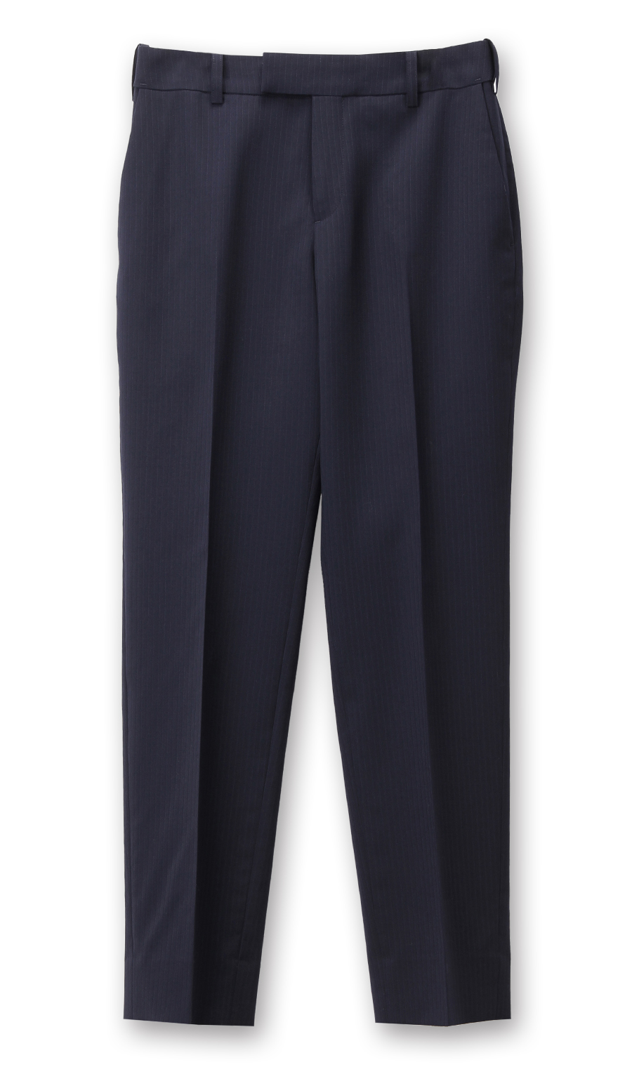 【訳アリ商品】テーパードパンツ【セットアップ着用可】【裾上げ済み】 ネイビー 7号